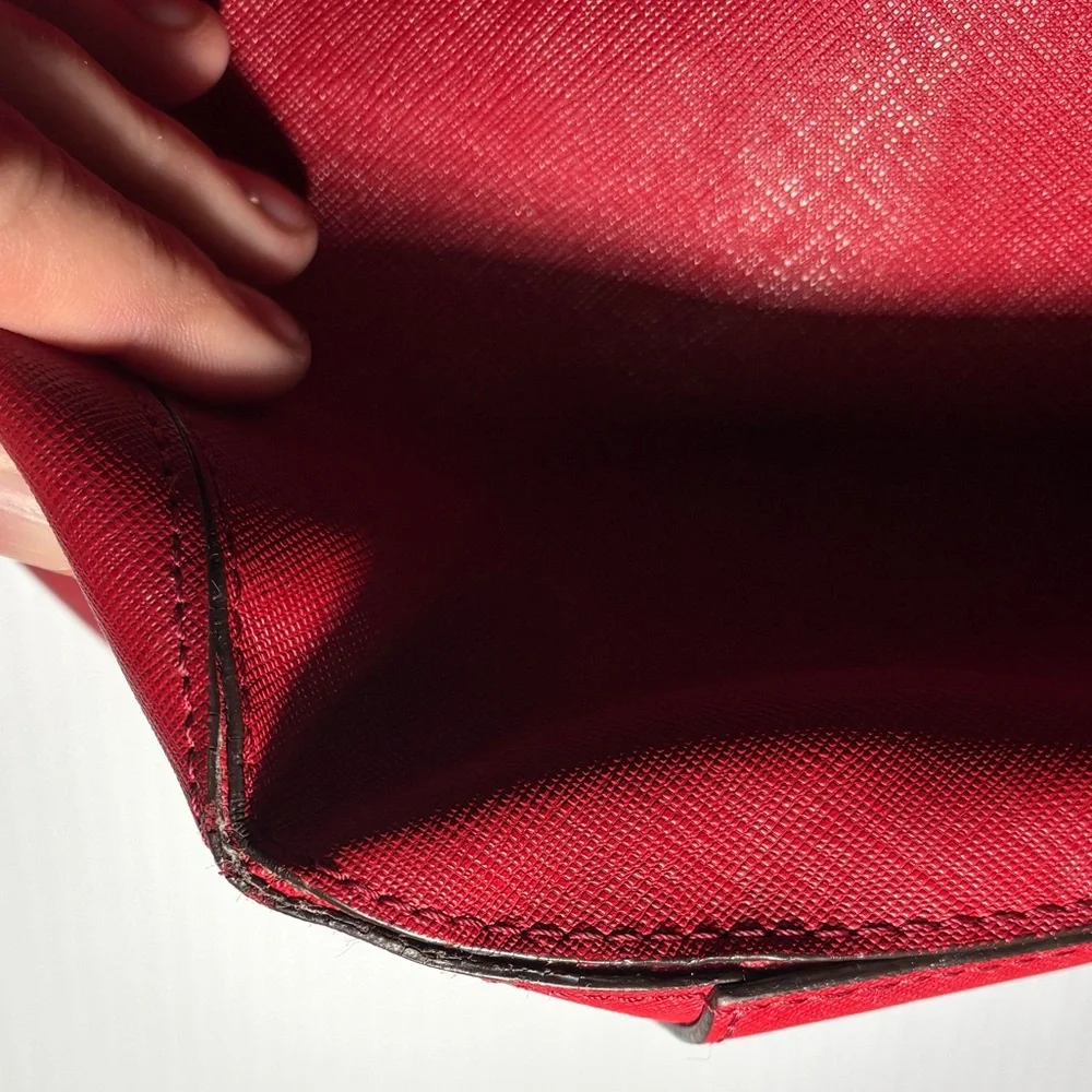 Michael Kors Red Tote Bag